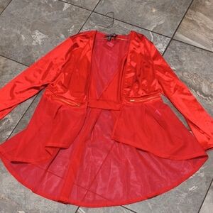 Chic Scarlet Women's Blazer